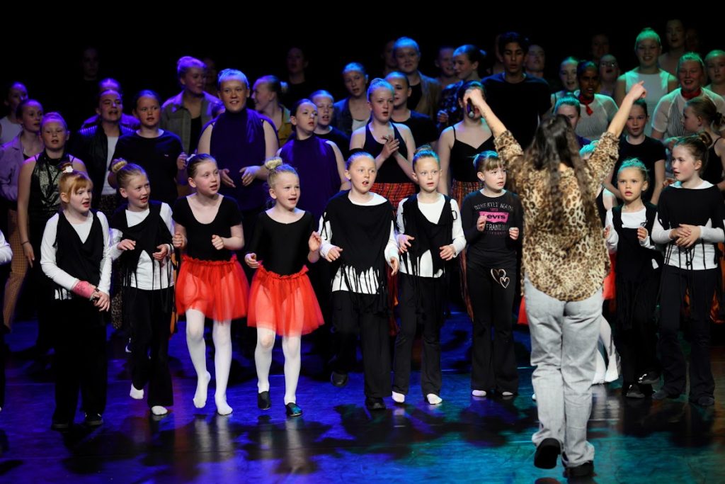 Dansere under forestilling