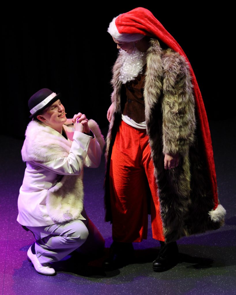 Ung danser i bevegelse